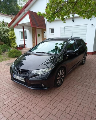 Honda Civic cena 37500 przebieg: 228000, rok produkcji 2014 z Łódź małe 92